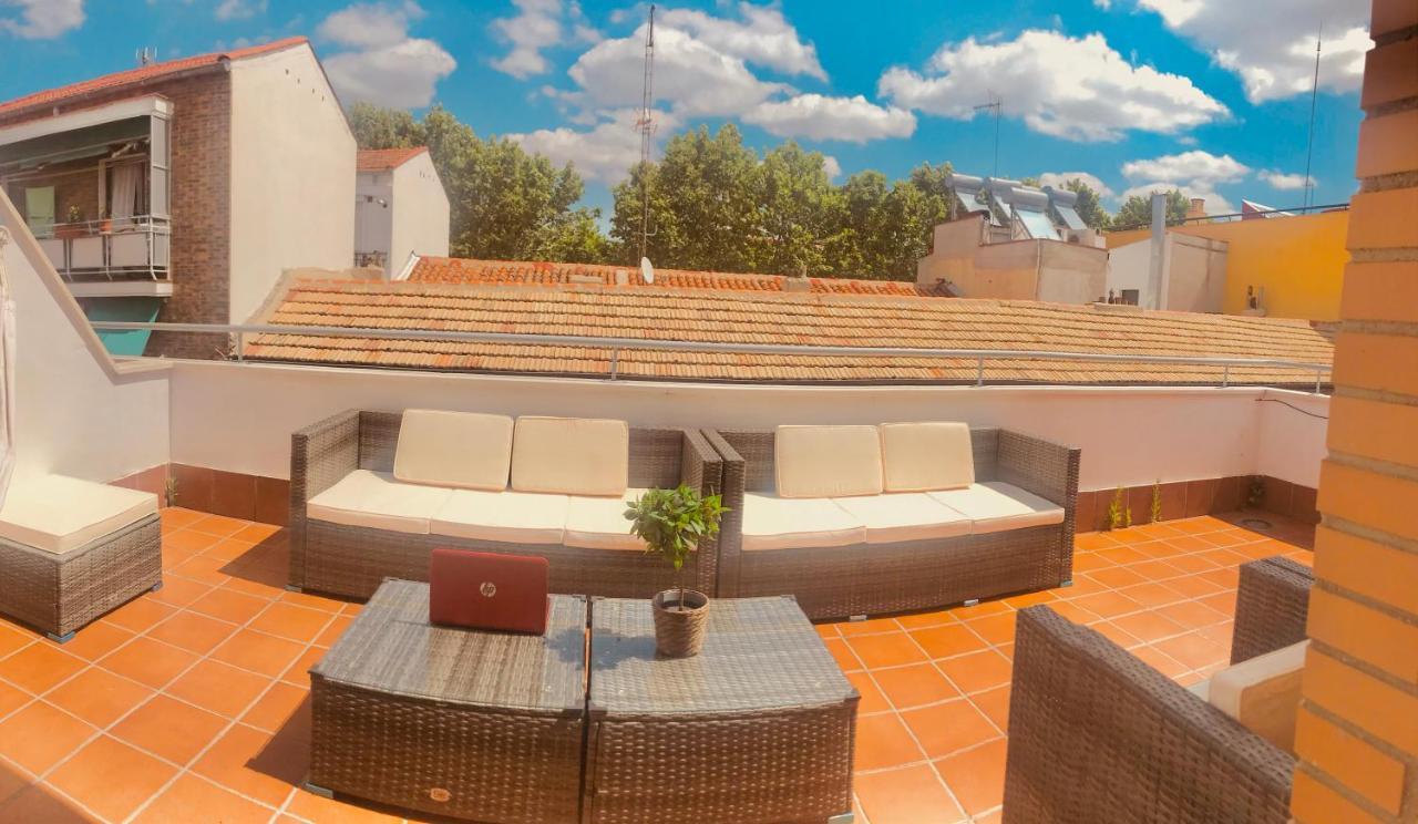 Atico & Terraza A 6 Minutos En Metro De Atocha Estacion Central Madrid Eksteriør billede